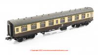 374-064E Graham Farish BR Mk1 SK Second Corridor Coach - W25196 - BR (WR) Chocolate & Cream